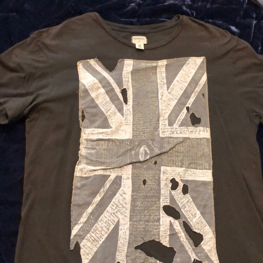 Denim and supply cotton graphic tee